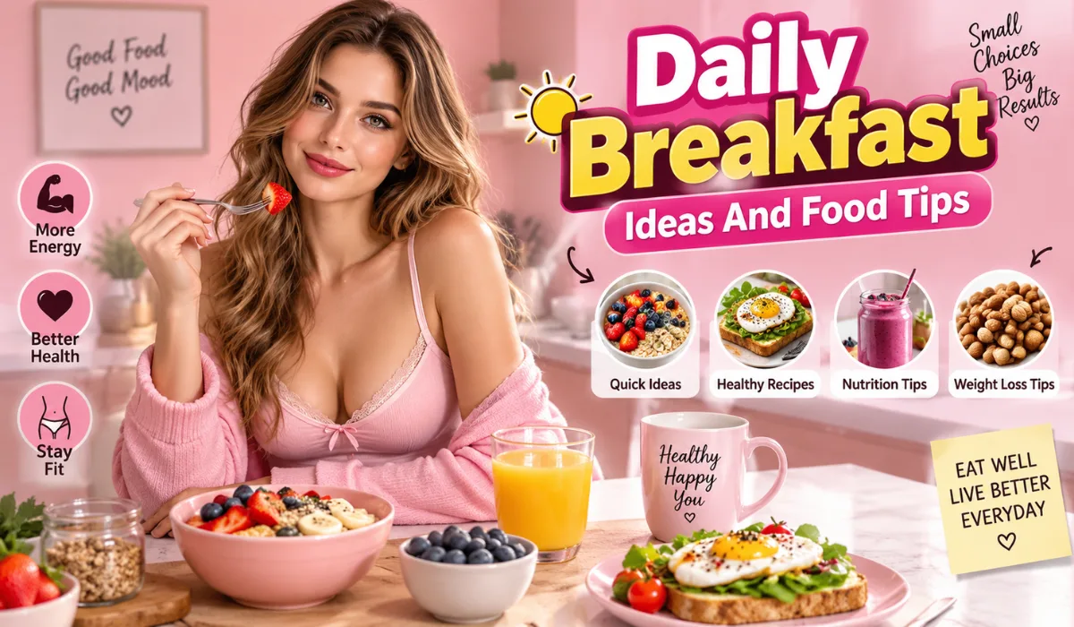  Quick Daily Breakfast Ideas And Food Tips for Busy Mornings